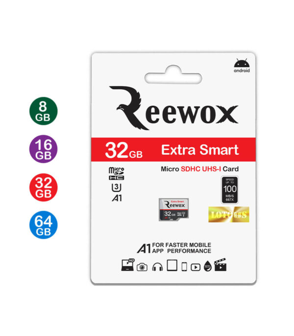 میکرو اس دی کارت 32 گیگ microSDHC ریووکس Extra Smart A1 - تصویر 2