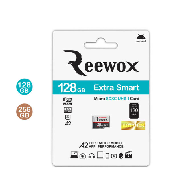 میکرو اس دی کارت 128 گیگ microSDXC ریووکس Extra Smart A2 - تصویر 2