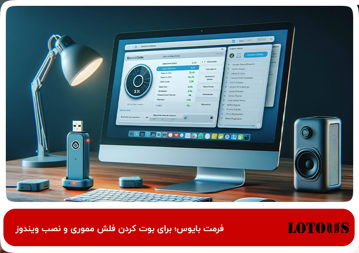 فرمت بایوس برای فلش مموری