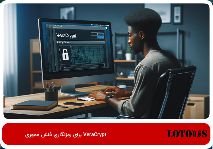ویراکپت؛ یکی از روش‌های قفل کردن فلش مموری