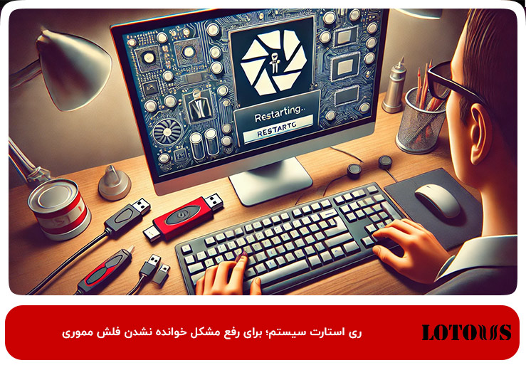 حل مشکل باز نشدن فلش مموری بدون فرمت آن