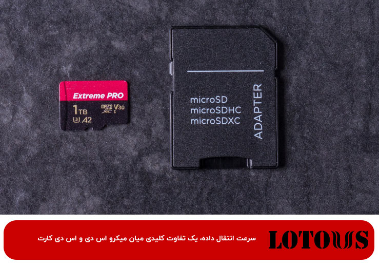 تفاوت میکرو اس دی با اس دی کارت