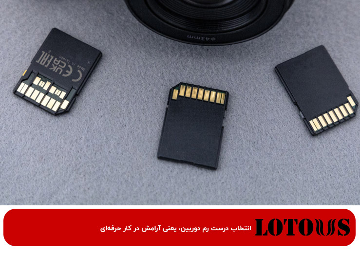 کارت SD مقاوم برای عکاسی حرفه‌ای