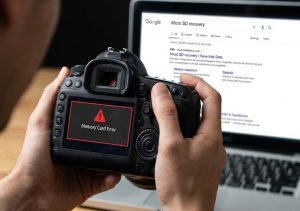 ریکاوری Micro SD سوخته