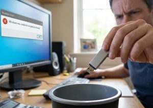 آموزش تعمیر فلش غیرقابل فرمت