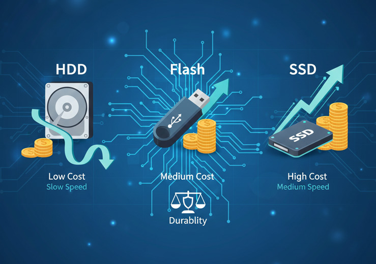 هارد اکسترنال بهتر است یا فلش