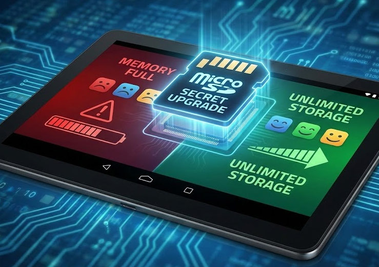 کارت حافظه برای تبلت اندروید