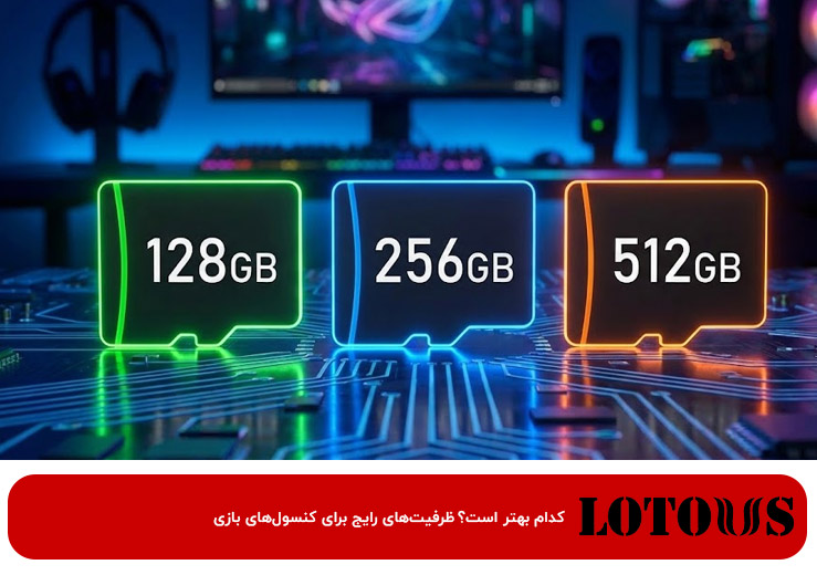 Micro SD برای کنسول بازی