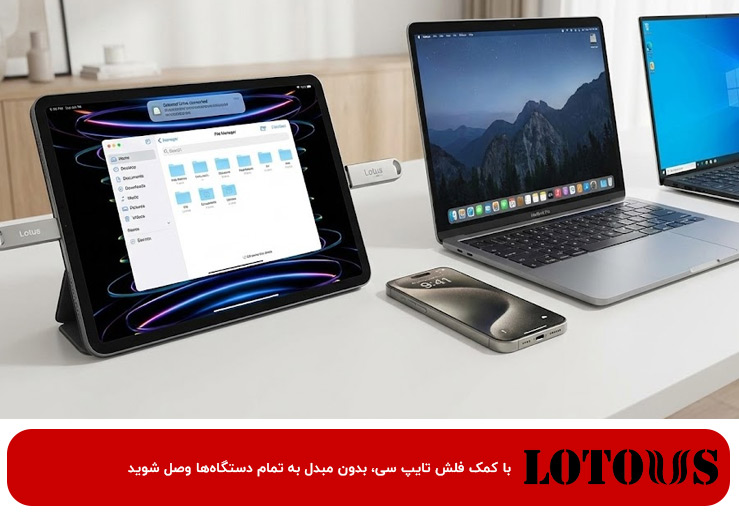 فلش Type-C برای آیفون